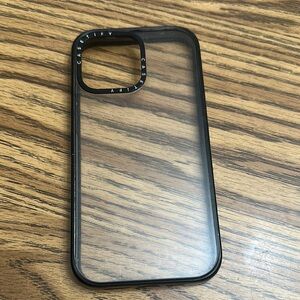 Casetify Black Slim Fit Phone Case with Camera Protection